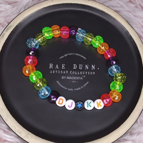 DJ KK Rainbow Kandi Bracelet (ACNH) - Picture 4 of 4